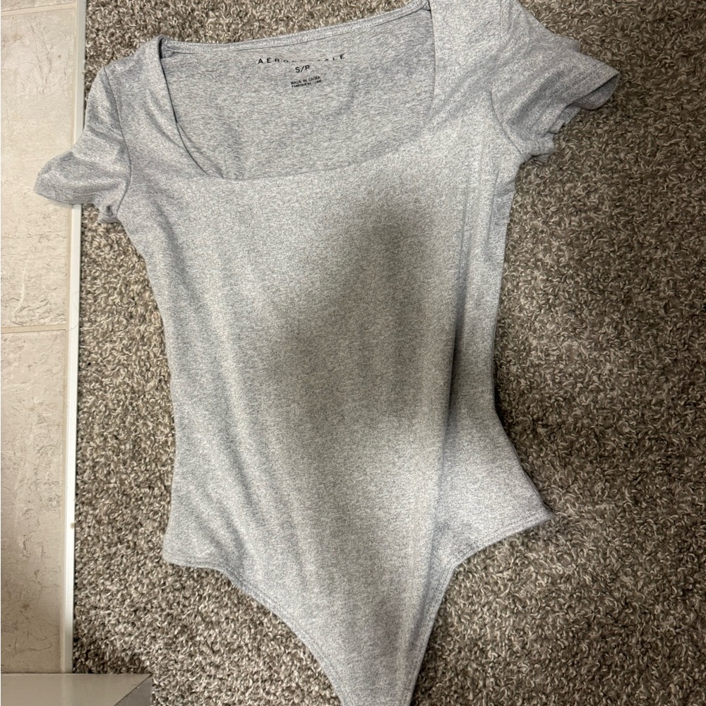 Aeropostale Heather Gray Top